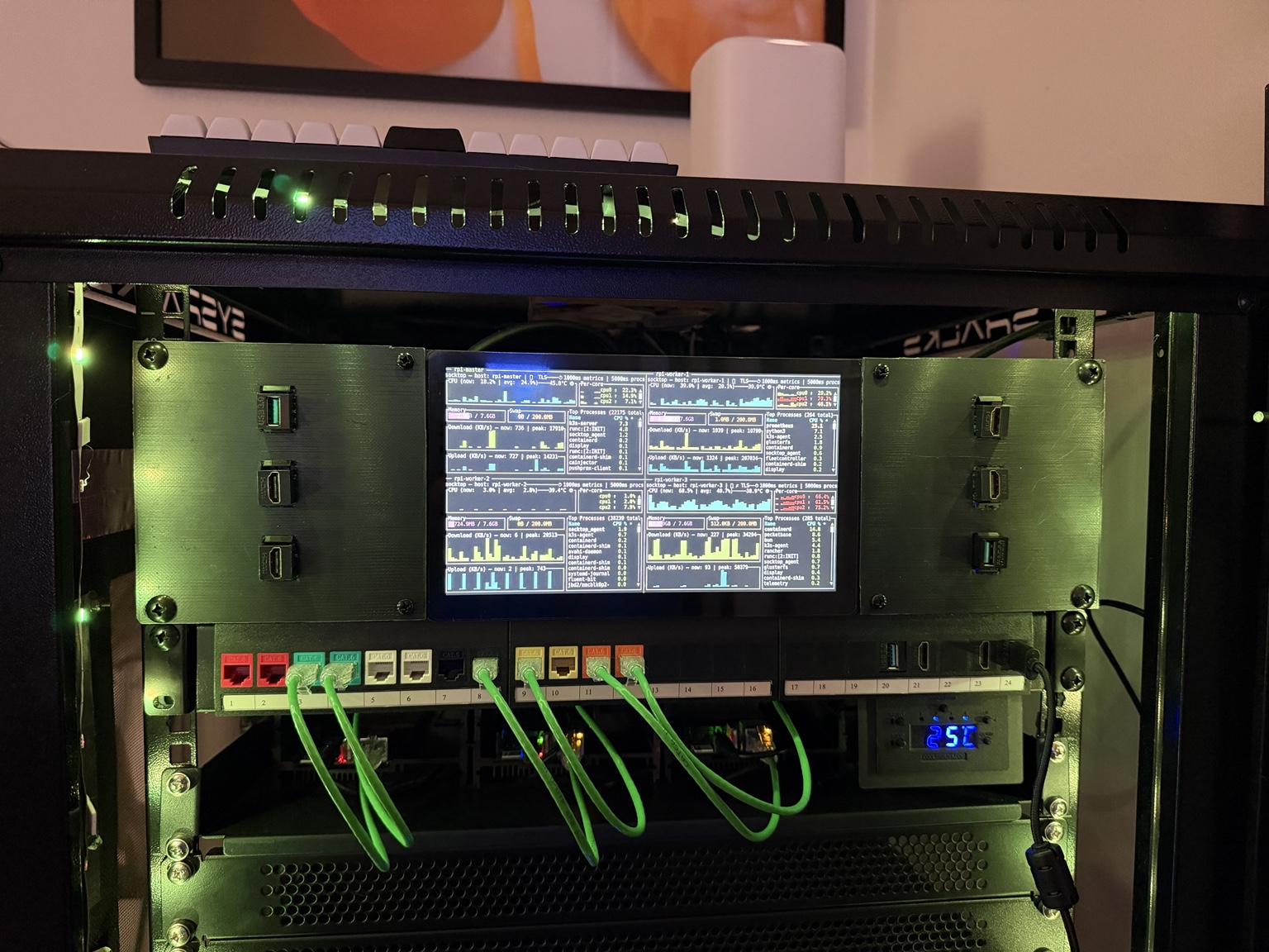 Installed adapter